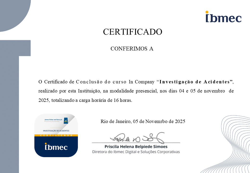 Investigação de Acidentes - SM