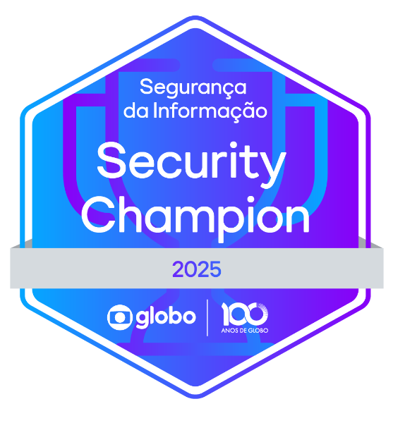 Programa Security Champions Globo 2025