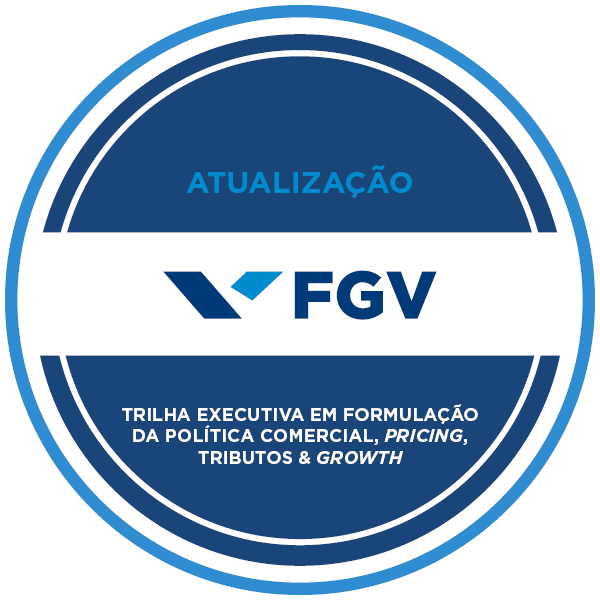 Trilha Executiva em Formulação da Política Comercial, Pricing, Tributos & Growth