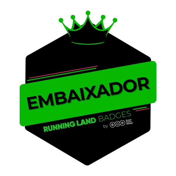 Embaixador Running Land Badges