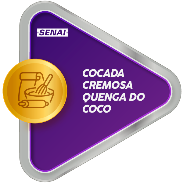 Cocada cremosa quenga do coco