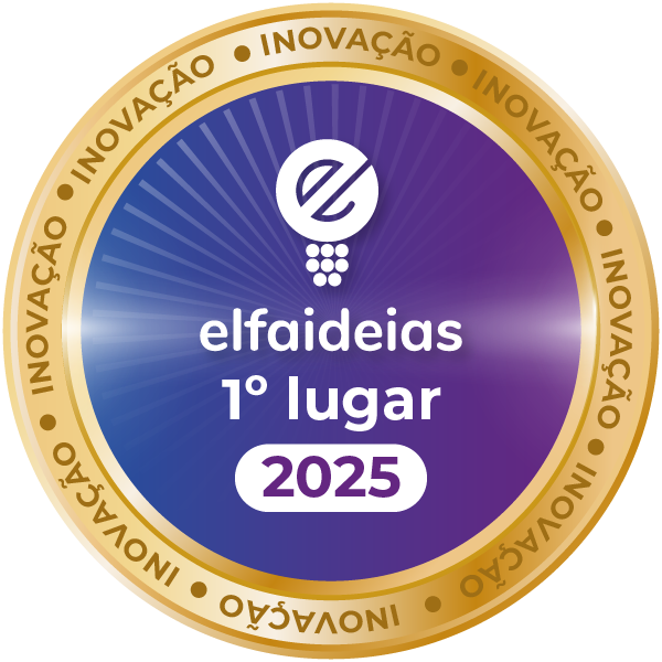 Selo Ouro de Inovação | 1º Lugar no Pitch Day | Elfa Ideias (2025)