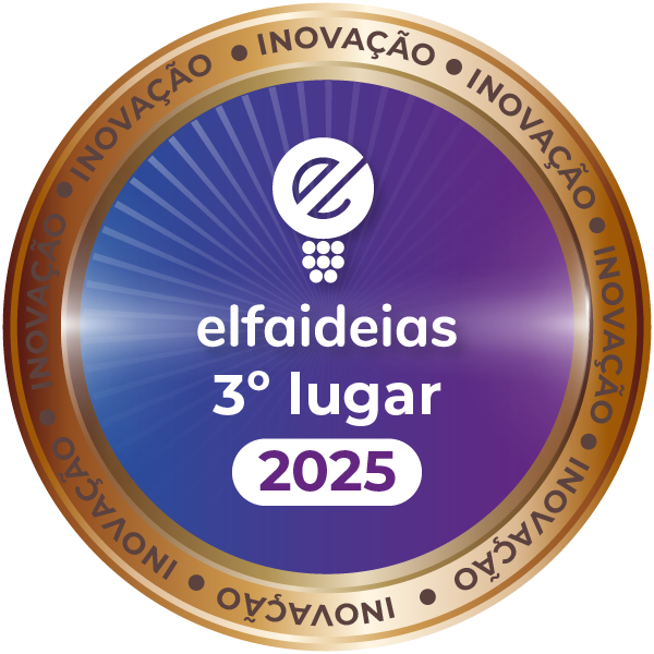Selo Bronze de Inovação | 3º Lugar no Pitch Day | Elfa Ideias (2025)