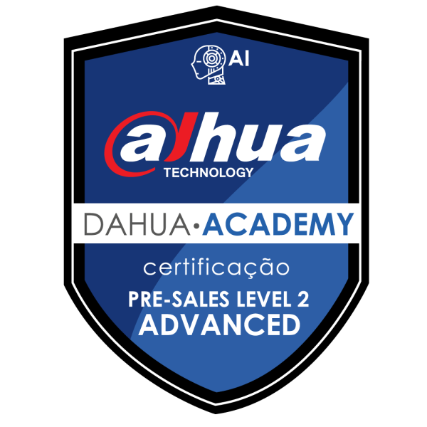 CERTIFICAÇÃO - PRÉ-SALES - NÍVEL - 2  - DAHUA TECHNOLOGY