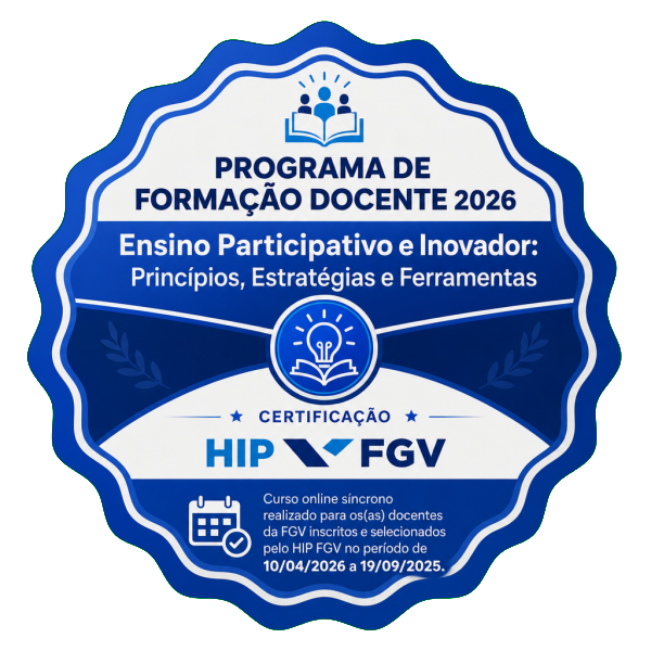 Programa de Formação Docente 2026 - Ensino Participativo e Inovador: Princípios, Estratégias e Ferramentas