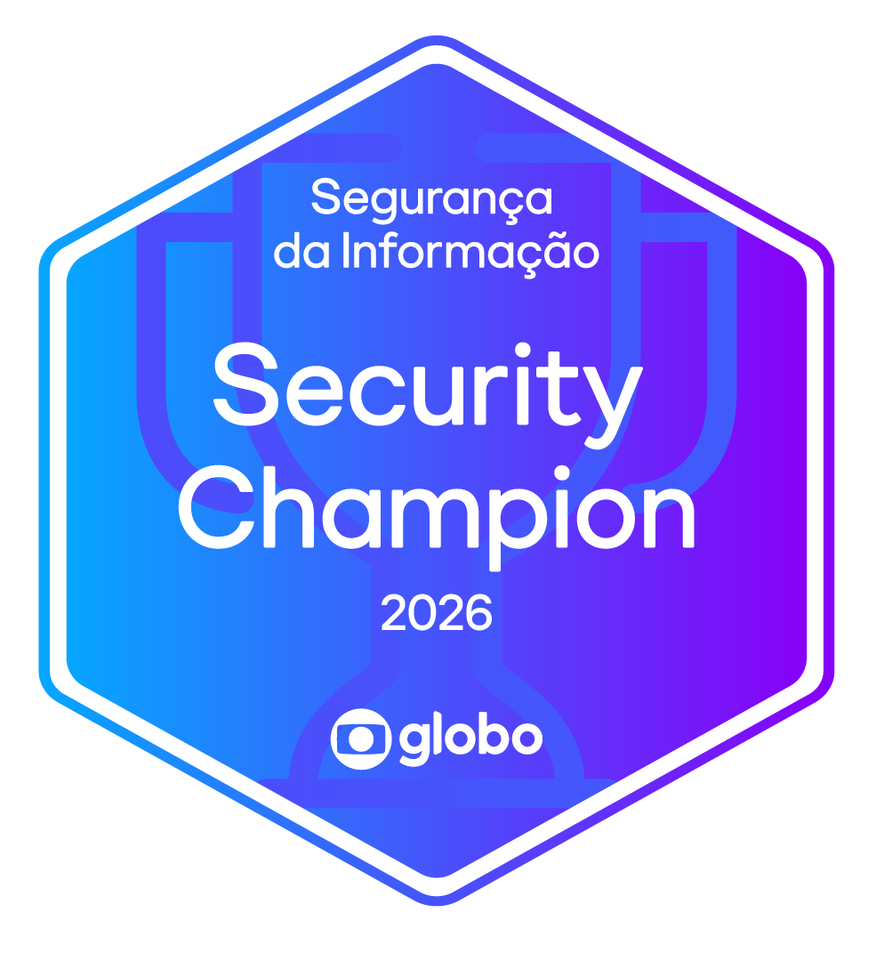 Programa Security Champions Globo 2026