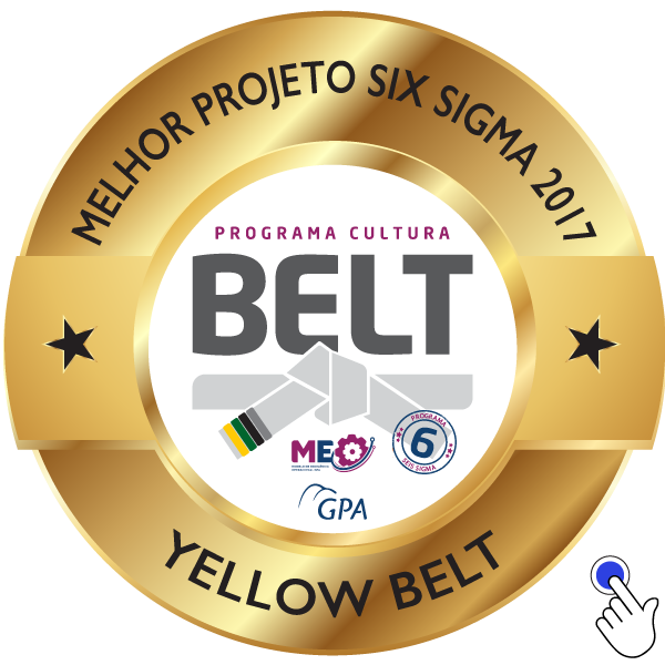 MELHOR PROJETO SIX SIGMA YELLOW BELT 2017