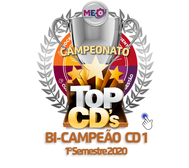 BI-CAMPEÃO TOP CDs - CD 1 (1º Sem. 2020)