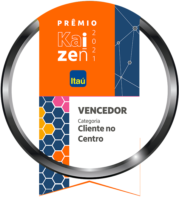 Projeto vencedor na categoria “Cliente no centro”