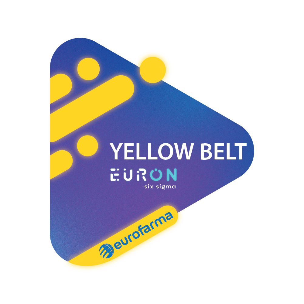 YELLOW BELT CERTIFICADO COM PROJETO APLICADO