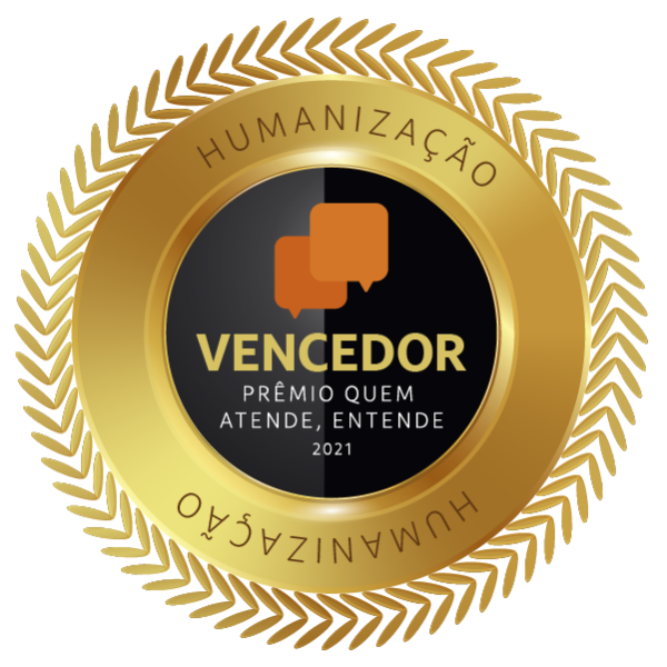 Vencedor da categoria de Humanização  do Prêmio Quem Atende, Entende!