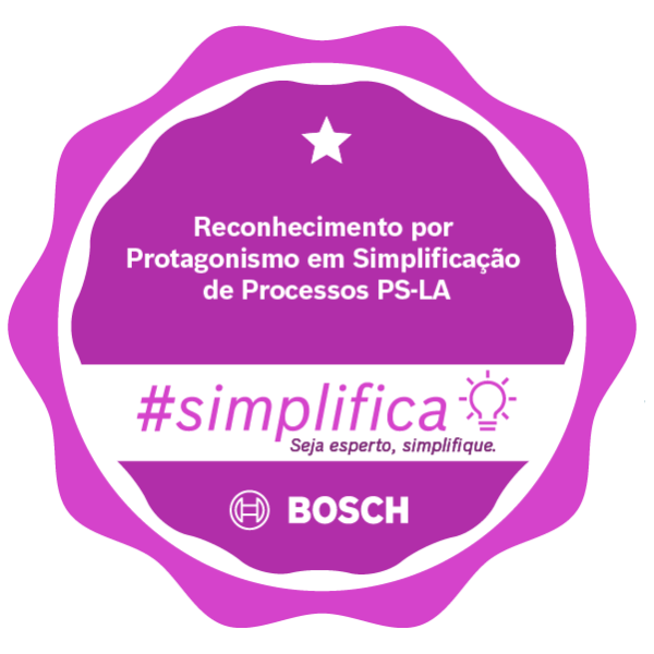 Reconhecimento por Protagonismo em Simplificação de Processos PS-LA - 1 Estrela