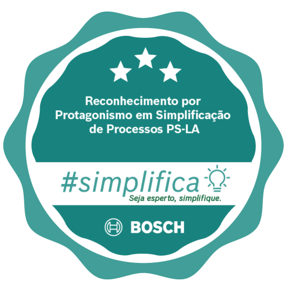 Reconhecimento por Protagonismo em Simplificação de Processos PS-LA - 3 Estrelas