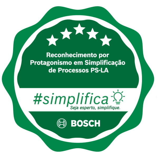 Reconhecimento por Protagonismo em Simplificação de Processos PS-LA - 5 Estrelas