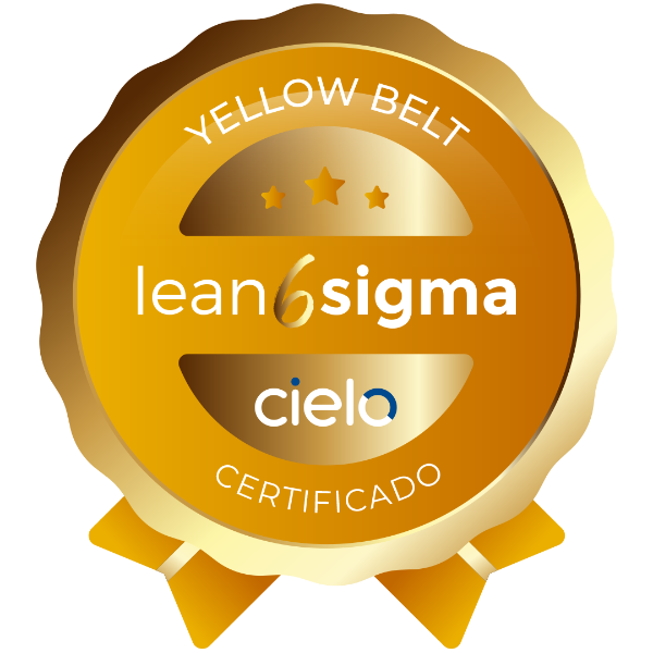 LEAN SIX SIGMA YELLOW BELT - CERTIFICADO