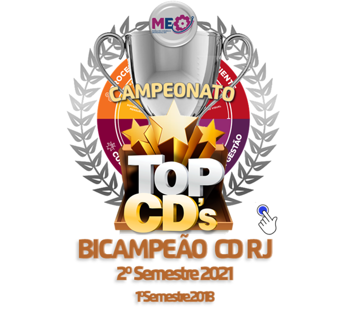 BICAMPEÃO TOP CDs - CD RJ (2º Sem. 2021)