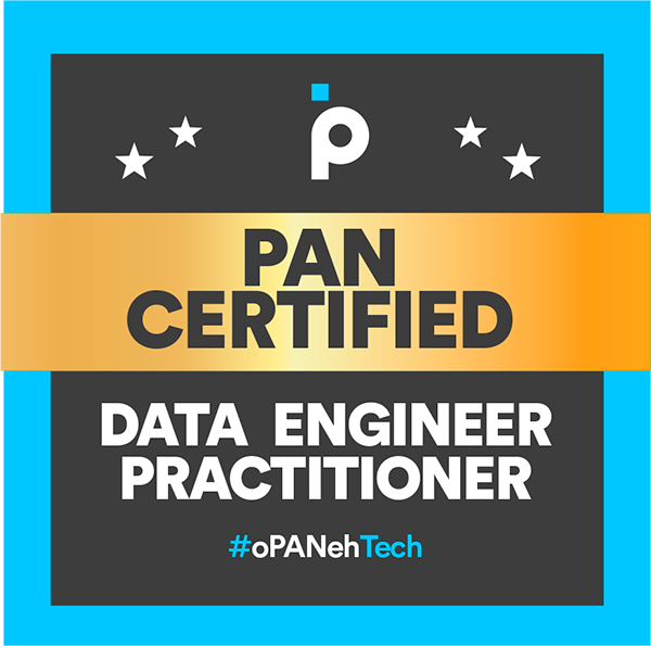 Pan Certified Data Enginner Practitioner