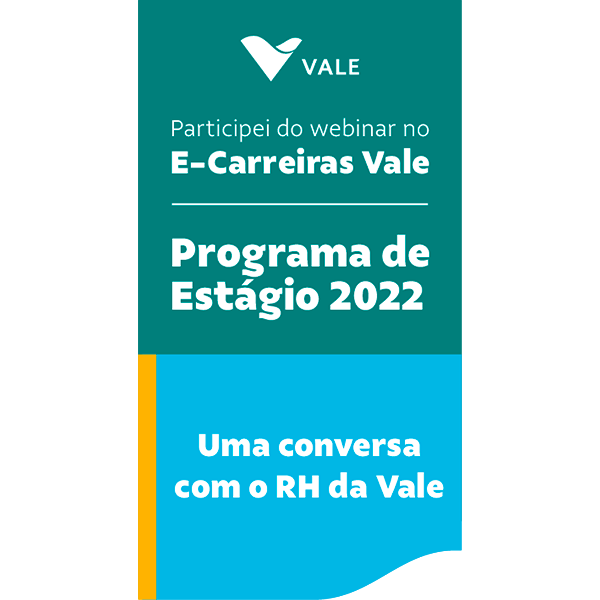 Webinar Uma conversa com o RH da Vale