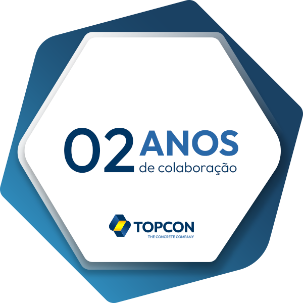 02 anos de colaboração no Topcon