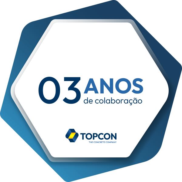 03 anos de colaboração no Topcon