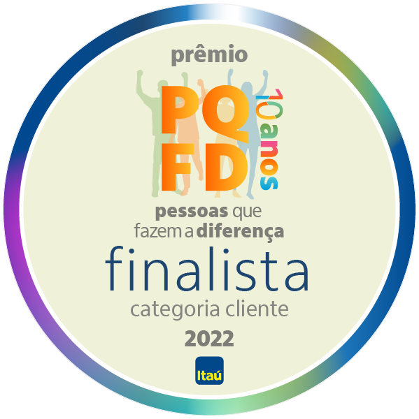 Finalista do prêmio Pessoas que Fazem a Diferença: Categoria Cliente