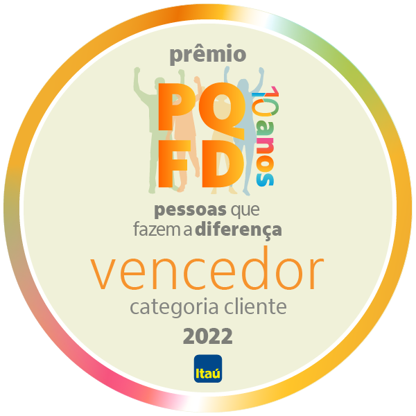 Vencedor do prêmio Pessoas que Fazem a Diferença: Categoria Cliente