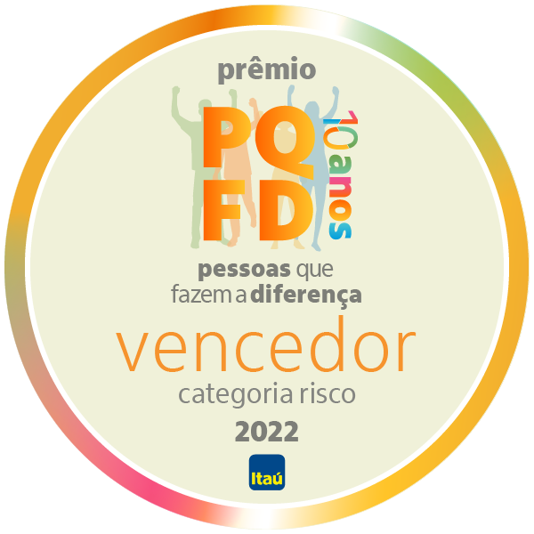 Vencedor do prêmio Pessoas que Fazem a Diferença: Categoria Risco