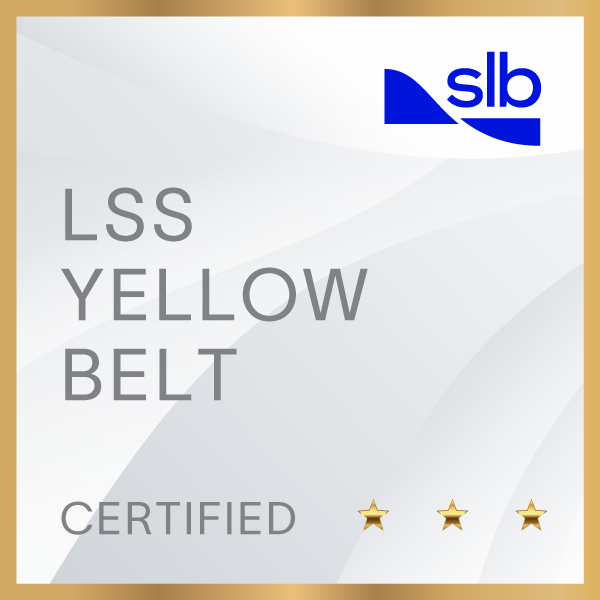 LSS YELLOW BELT CERTIFIED