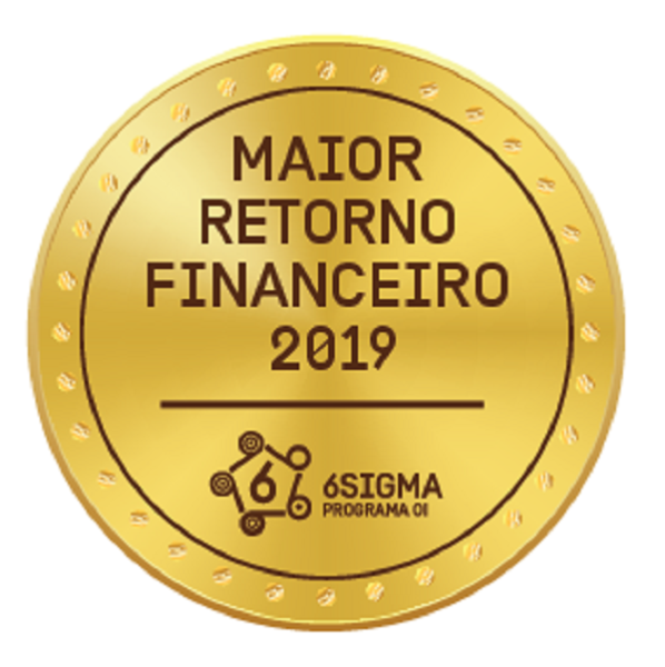 MAIOR RETORNO FINANCEIRO 2019 - 6 SIGMA