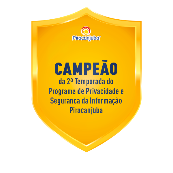 1º lugar na segunda temporada de gamificação Piracanjuba