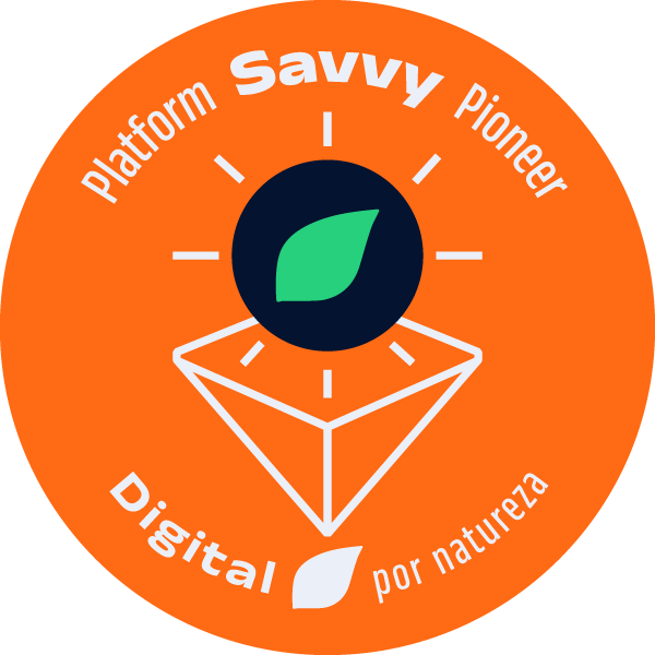 Badge Platform Savvy Pioneer