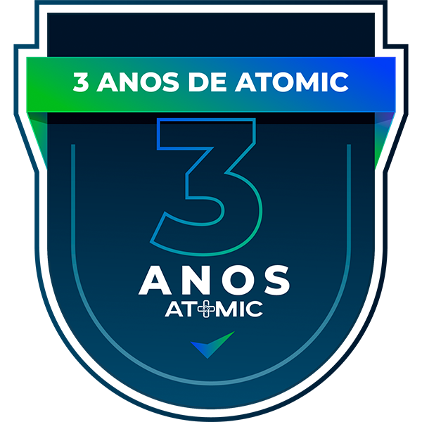 3 anos como Colaborador na Atomic Solutions