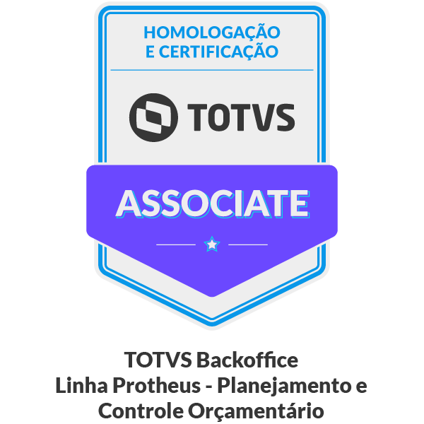 HCT Associate | TOTVS Backoffice - Linha Protheus - Planejamento e Controle Orçamentário