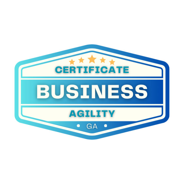 Certificate Business Agility