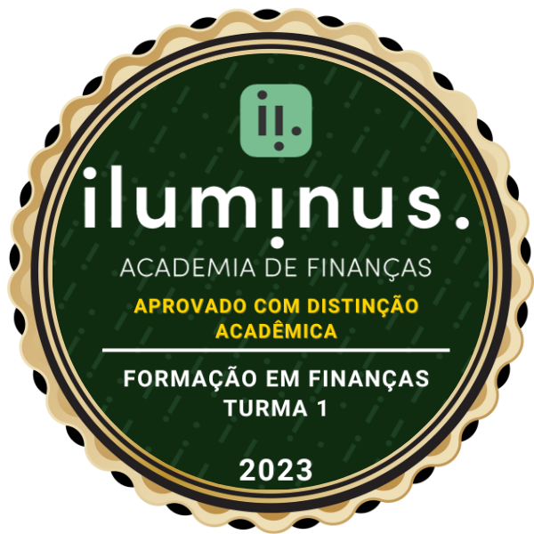 Formação em Finanças - Turma 1 - Aprovação com Distinção Acadêmica