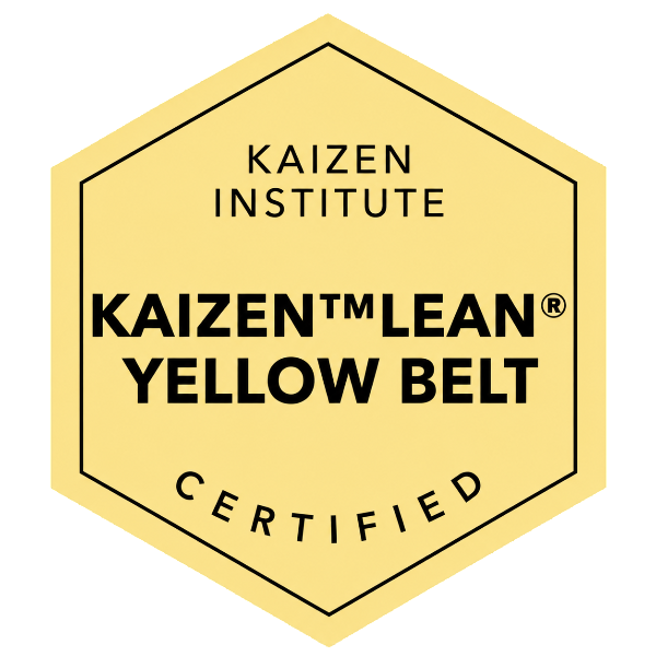 KAIZEN LEAN YELLOW BELT