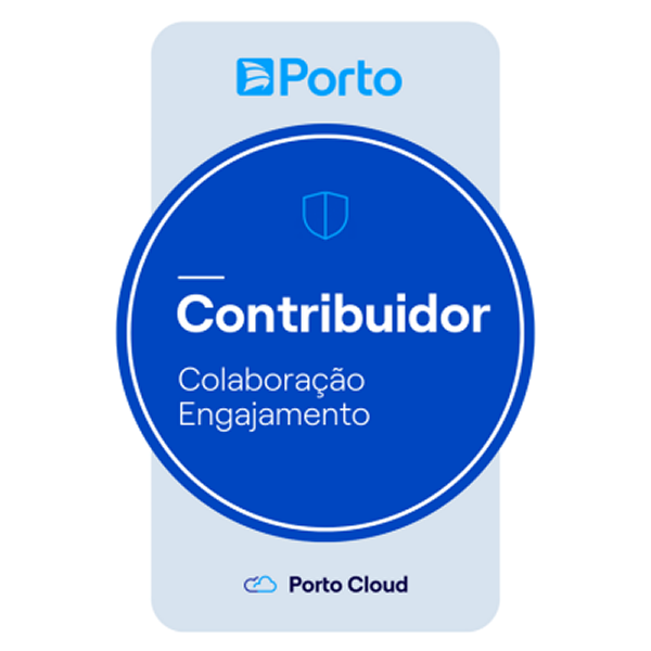 Badge Porto Cloud - Contribuidor