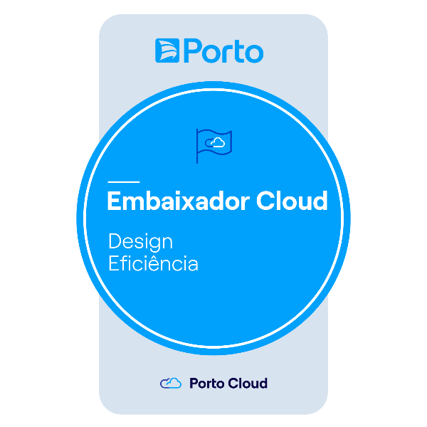 Badge Porto Cloud - Embaixador Cloud