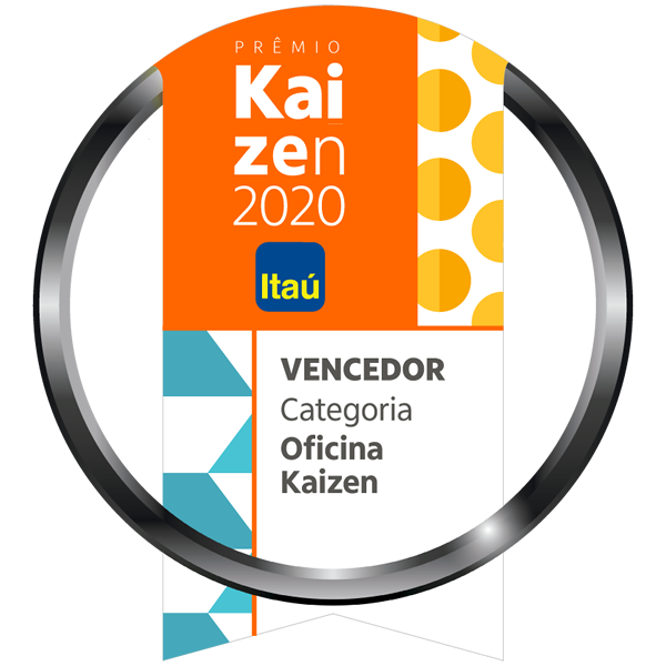 Projeto vencedor na categoria “Oficina Kaizen”