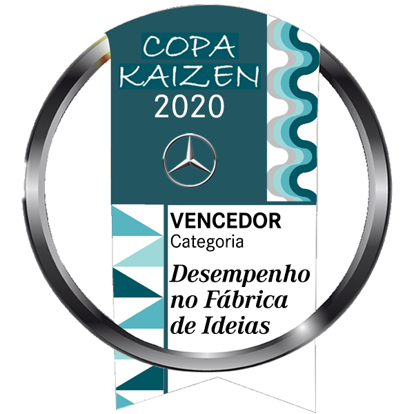 COPA KAIZEN 2020 - Vencedor DESEMPENHO NA FÁBRICA DE IDEIAS