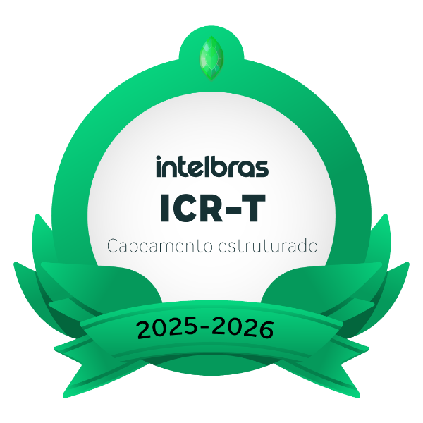 Intelbras Certificação em Redes - Técnico|ICR-T|Cabeamento estruturado