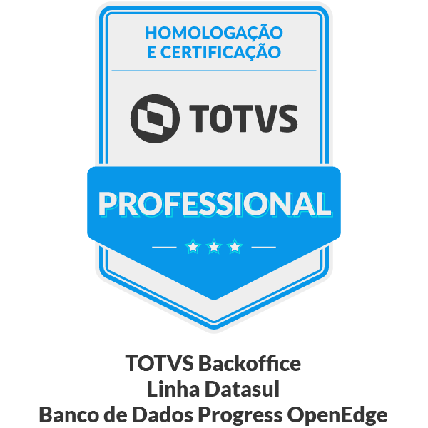 HCT Professional | TOTVS Backoffice - Linha Datasul - Banco de Dados Progress OpenEdge