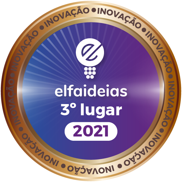 Selo Bronze de Inovação | 3º Lugar no Pitch Day | Elfa Ideias (2021)