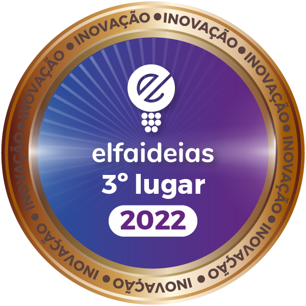 Selo Bronze de Inovação | 3º Lugar no Pitch Day | Elfa Ideias (2022)