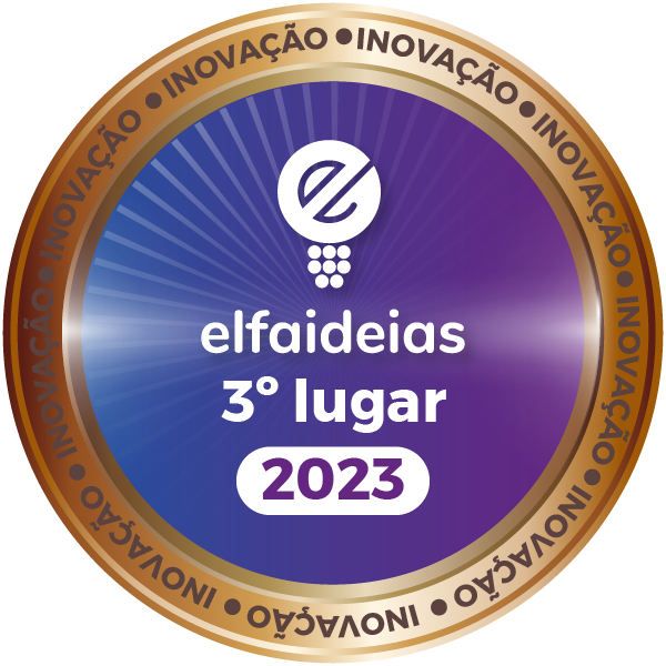 Selo Bronze de Inovação | 3º Lugar no Pitch Day | Elfa Ideias (2023)