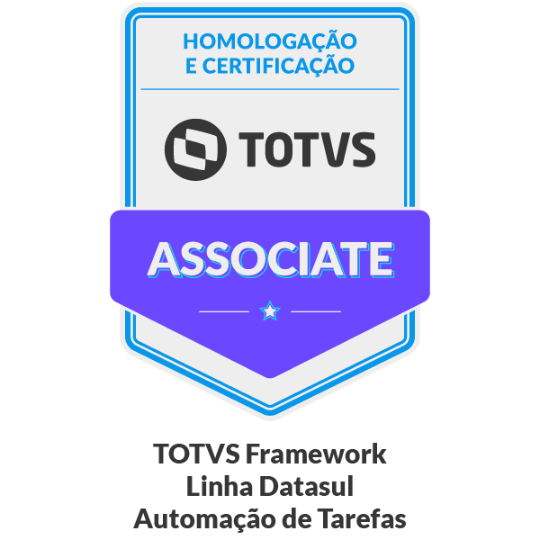 HCT Associate | TOTVS Framework - Linha Datasul - Automação de Tarefas